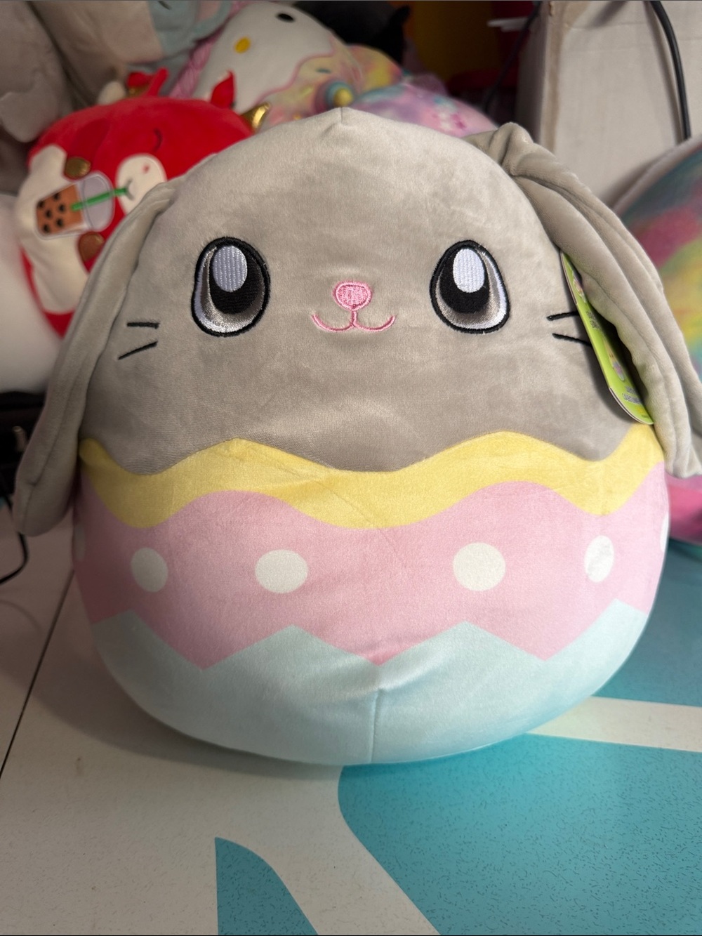 Blake the Bunny 12” Squishmallow - Easter Egg - Anime Eyes - NWT